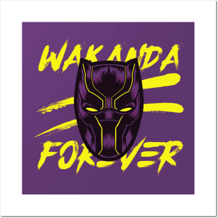 Wakanda Forever - RIP Chadwick Posters and Art